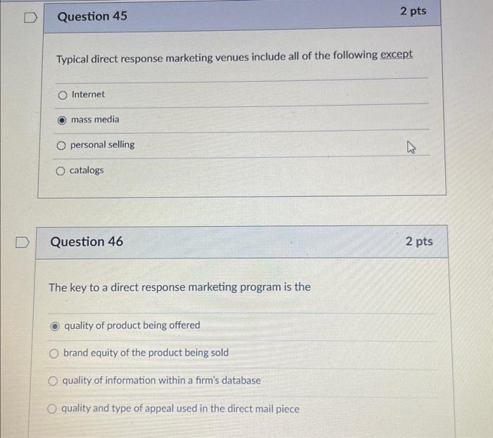programs profiling industry customers so the firm's current customers can be compared