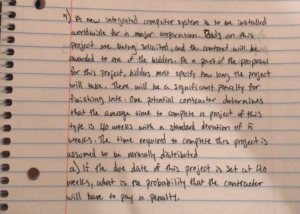  7 A new integrated computer system is to be installed worldwide