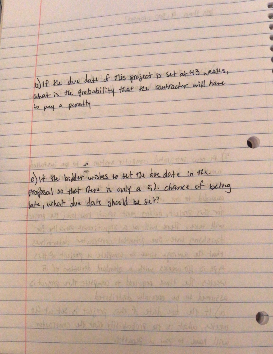 for a major corporation - Bods on this project are being solicited,