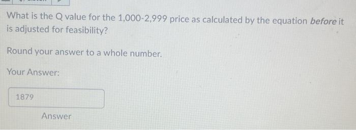 to answer the 10 quantity discount problems that follow. A company uses
