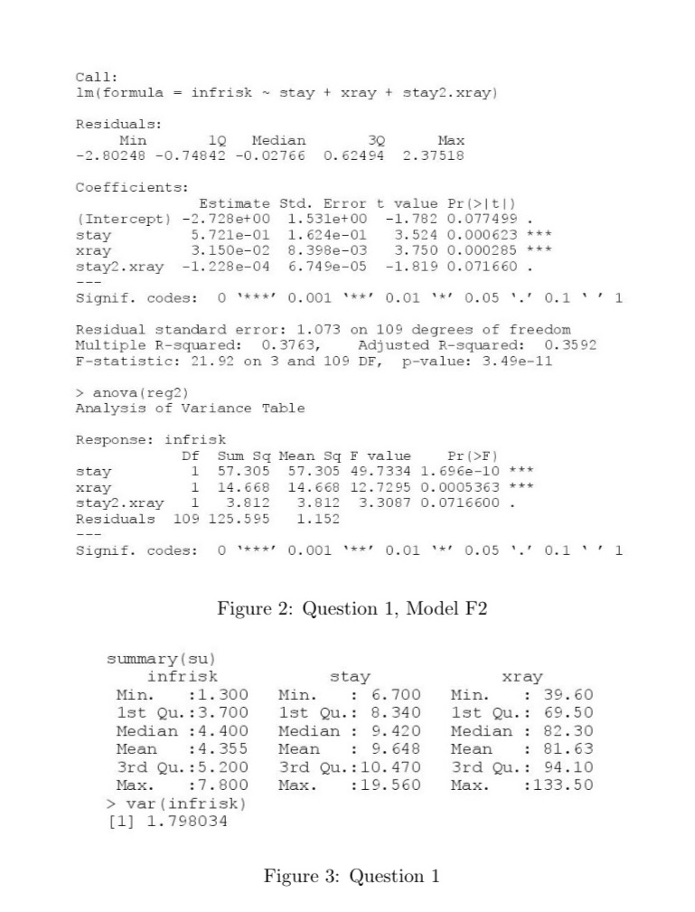 Model F1 was next generalized to include a second order interaction term: