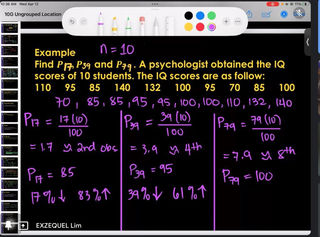 107 117 125 127 Find Q1, and 03, then interpret the results,