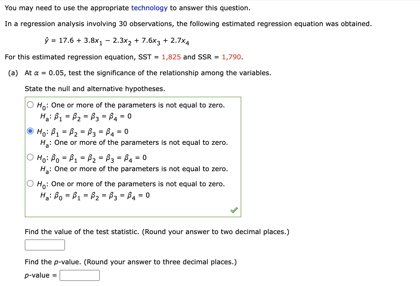 You may need to use the appropriate technology to answer this