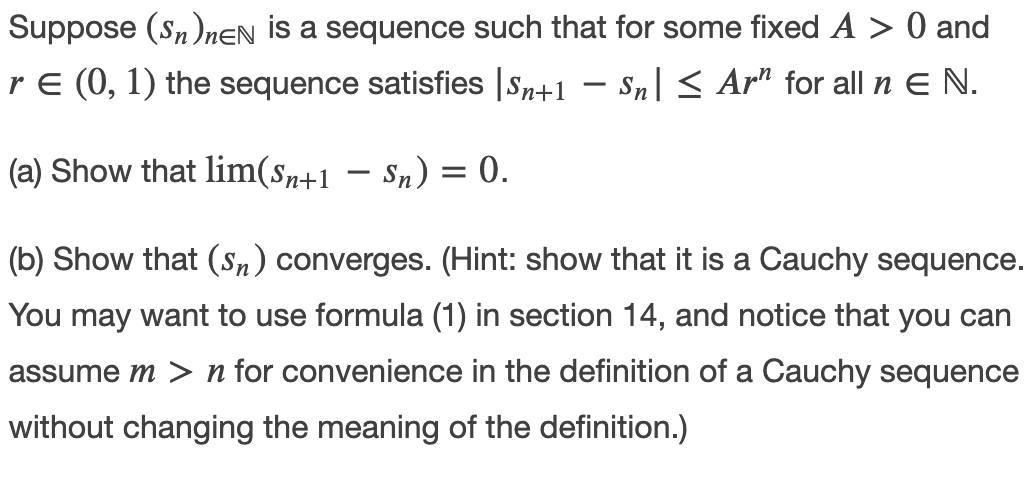 is called a geometric series. These are the easiest series to sum.