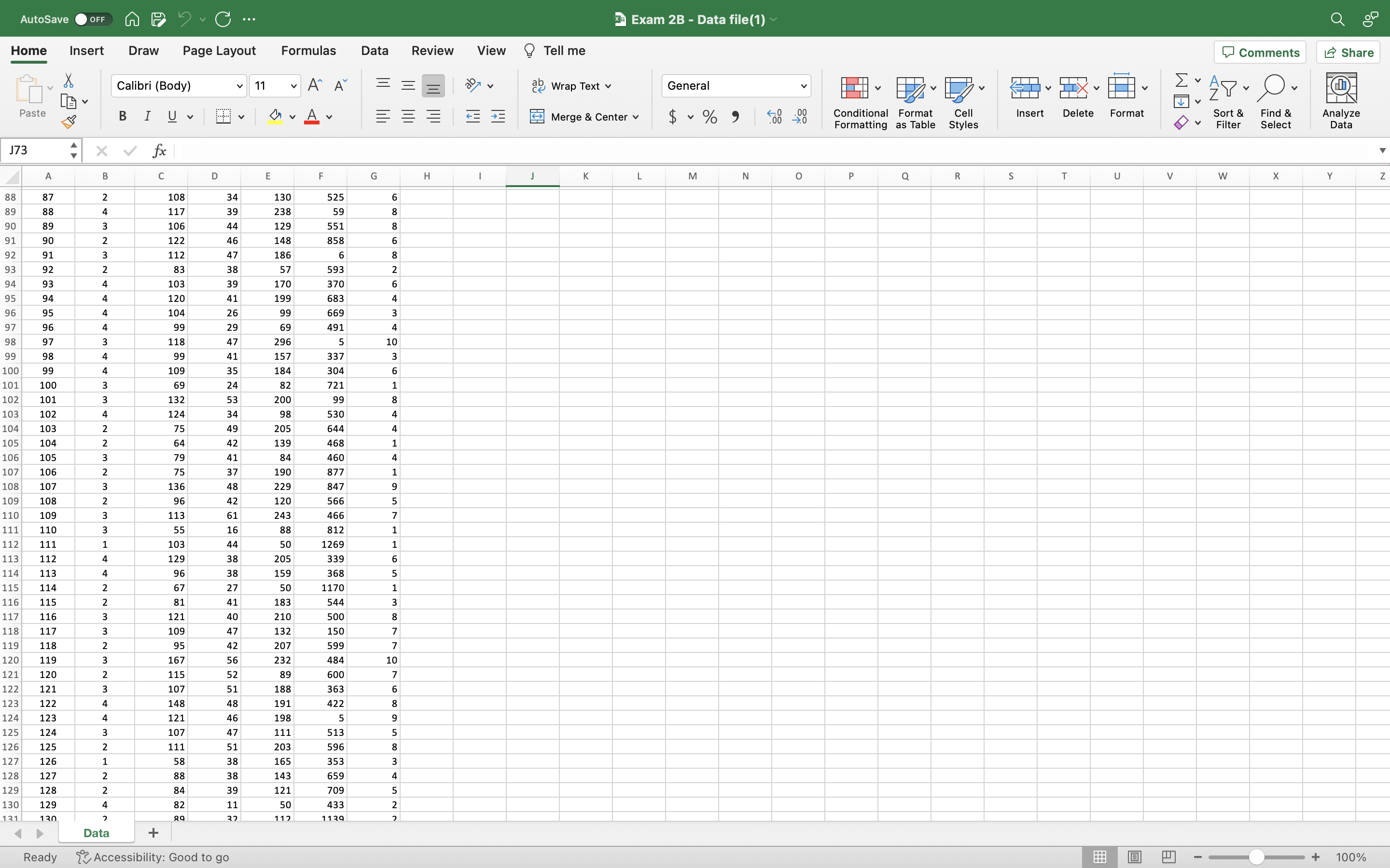 Calibri (Body) v 11 AA ab Wrap Text General LIX V V