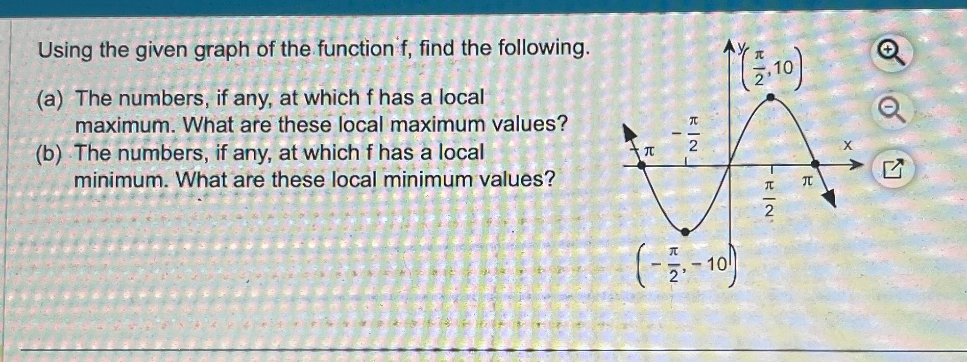 a and b please thank you Using the given graph of the