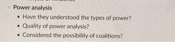 below is the questions. i need these answer.topic:- cleaning neighbourhood POWER ANALYSIS