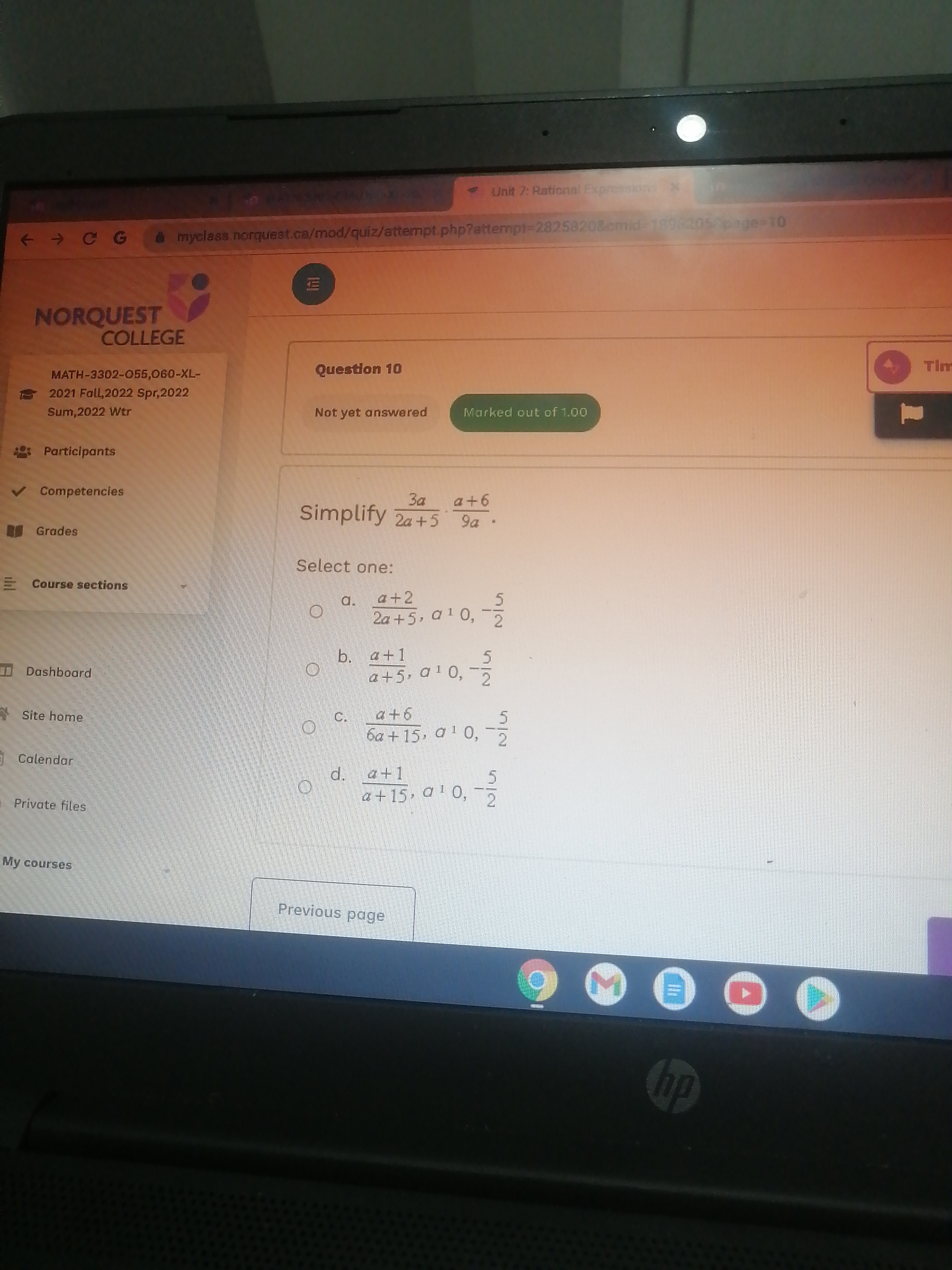 php?attempt-20258 NORQUEST COLLEGE MATH-3302-056,060-XL- Time left 1:11 2021 Fall,2022 Spr, 2022 Sum,