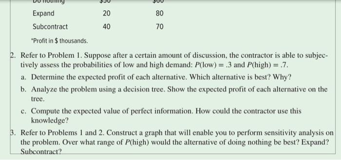 Num 3 2. Refer to Problem 1. Suppose after a certain amount