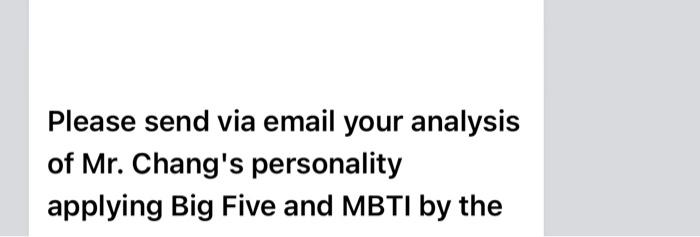 I hope the answer is not handwritten Please send via email your