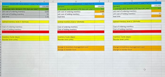 demand and cost conditions are as indicated in the table below: a.