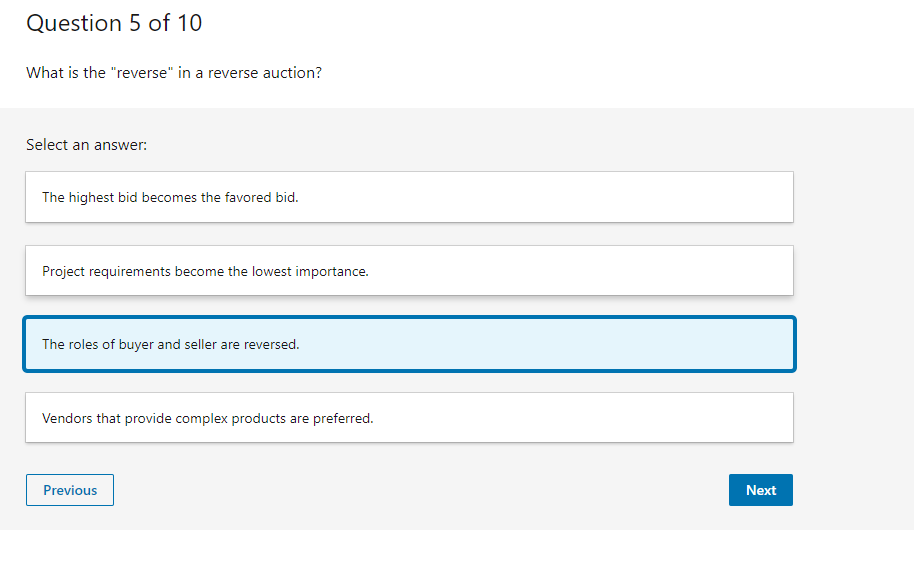 most important for a procurement manager on a small project team to