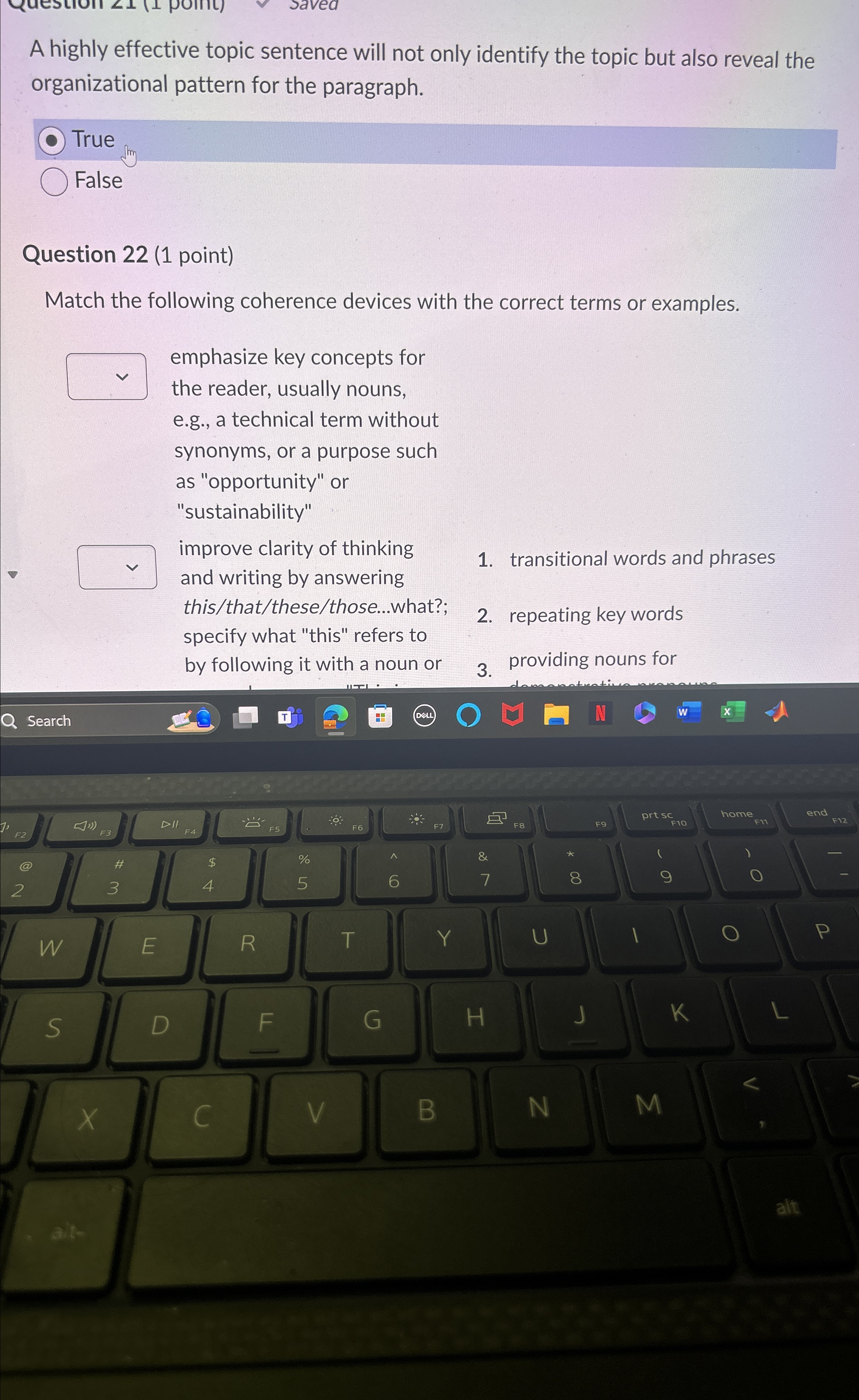  A highly effective topic sentence will not only identify the topic