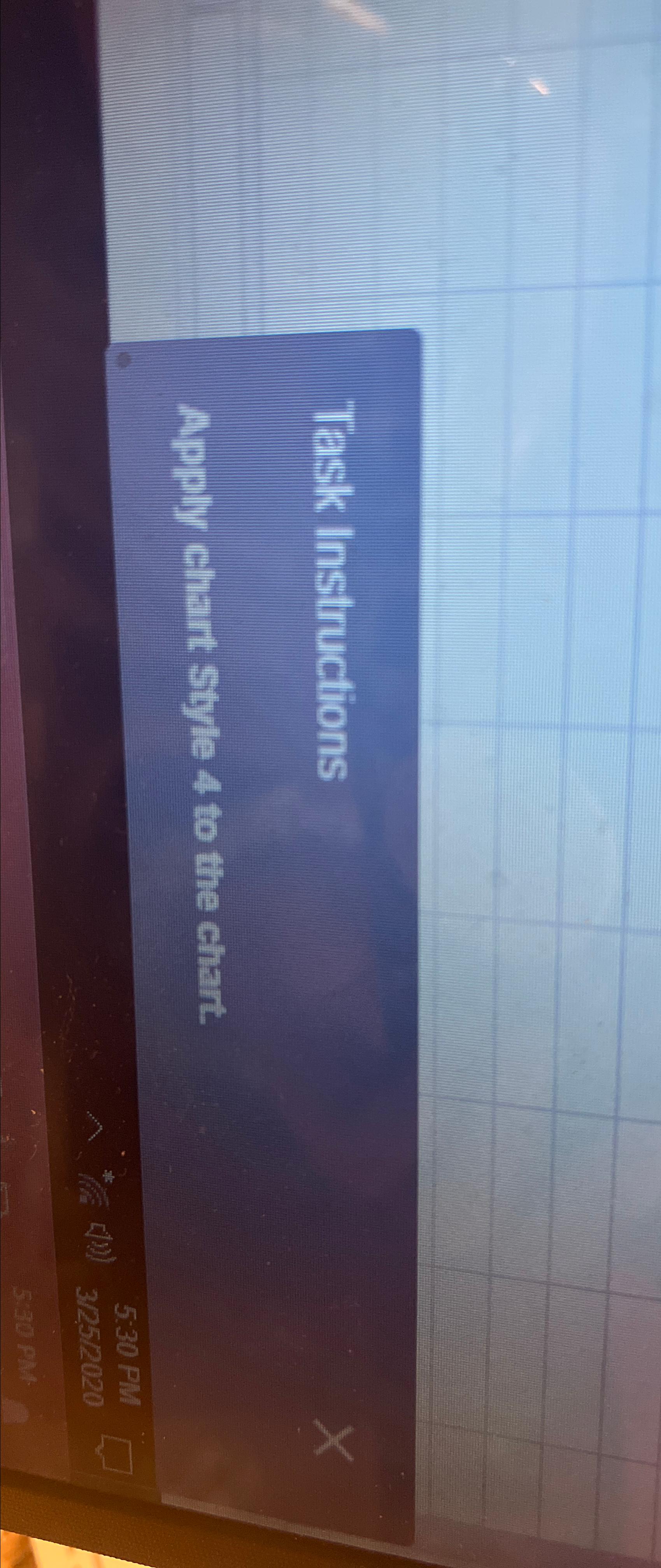  Task Instructions Apply chart Style 4 to the chart. 