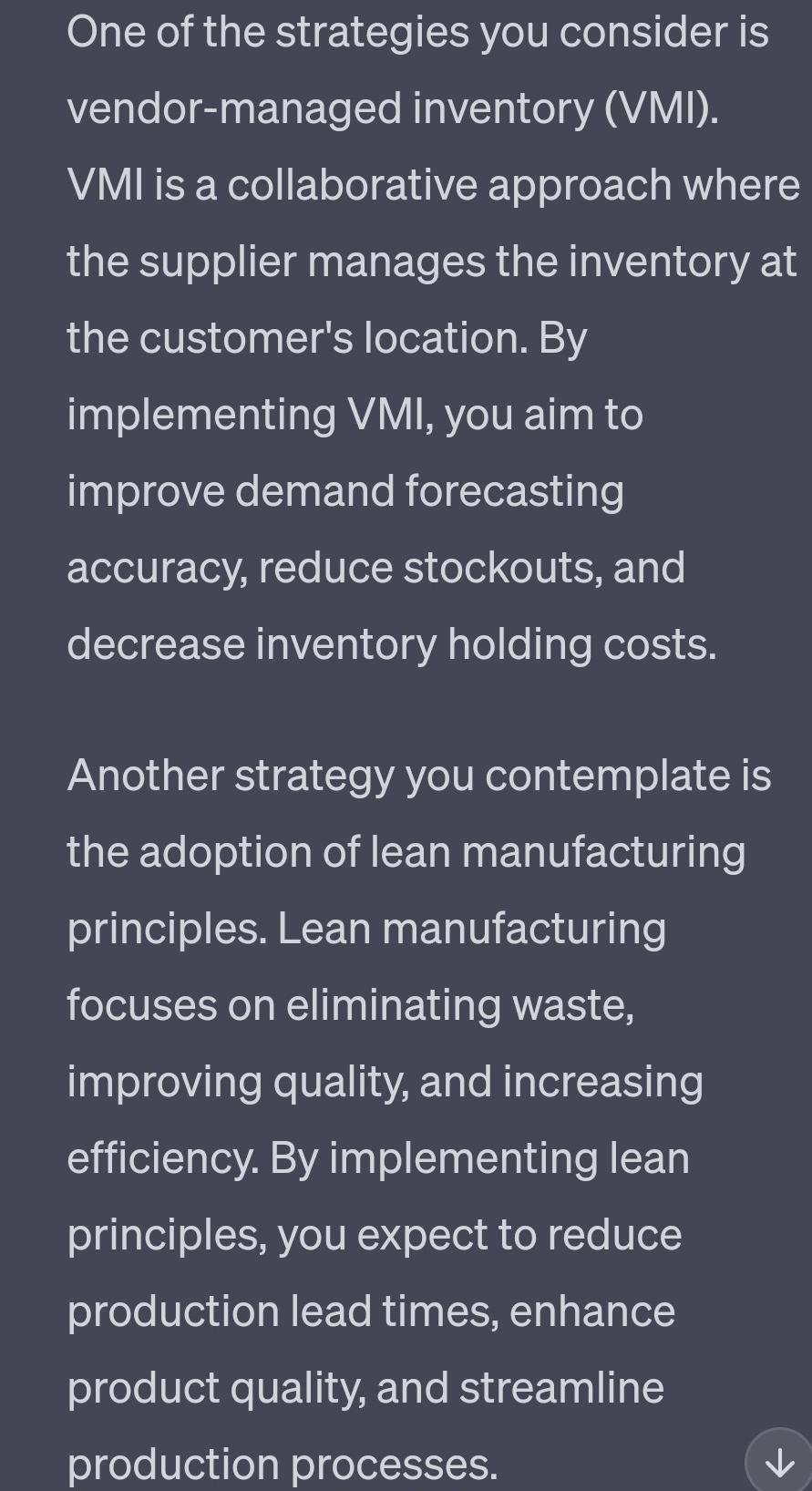 will reported Scenario: Supply Chain Optimization You are a supply chain manager