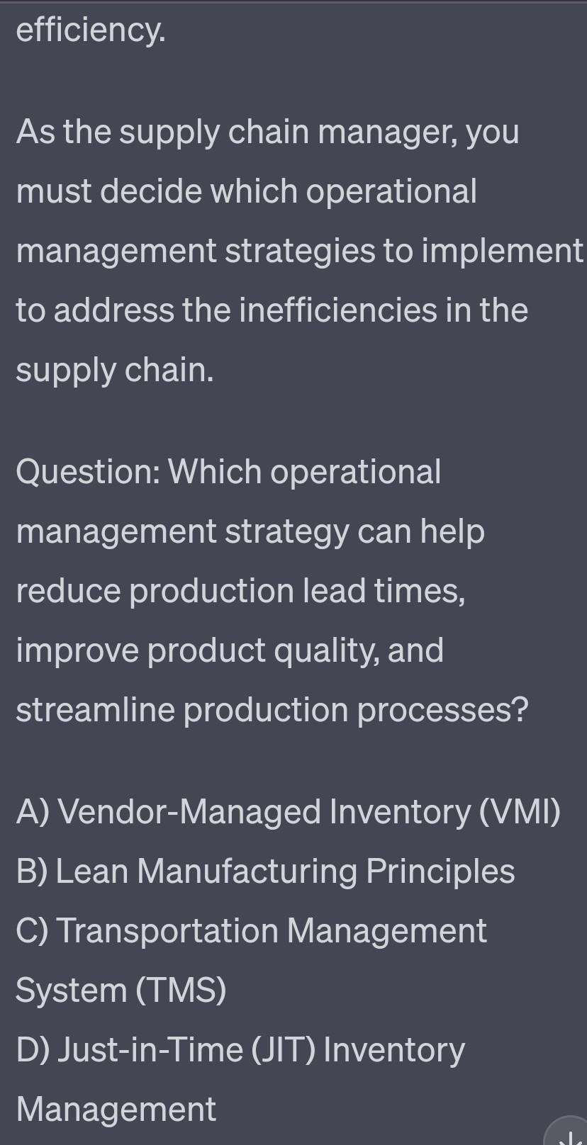 operations. The company produces a wide range of products and has multiple