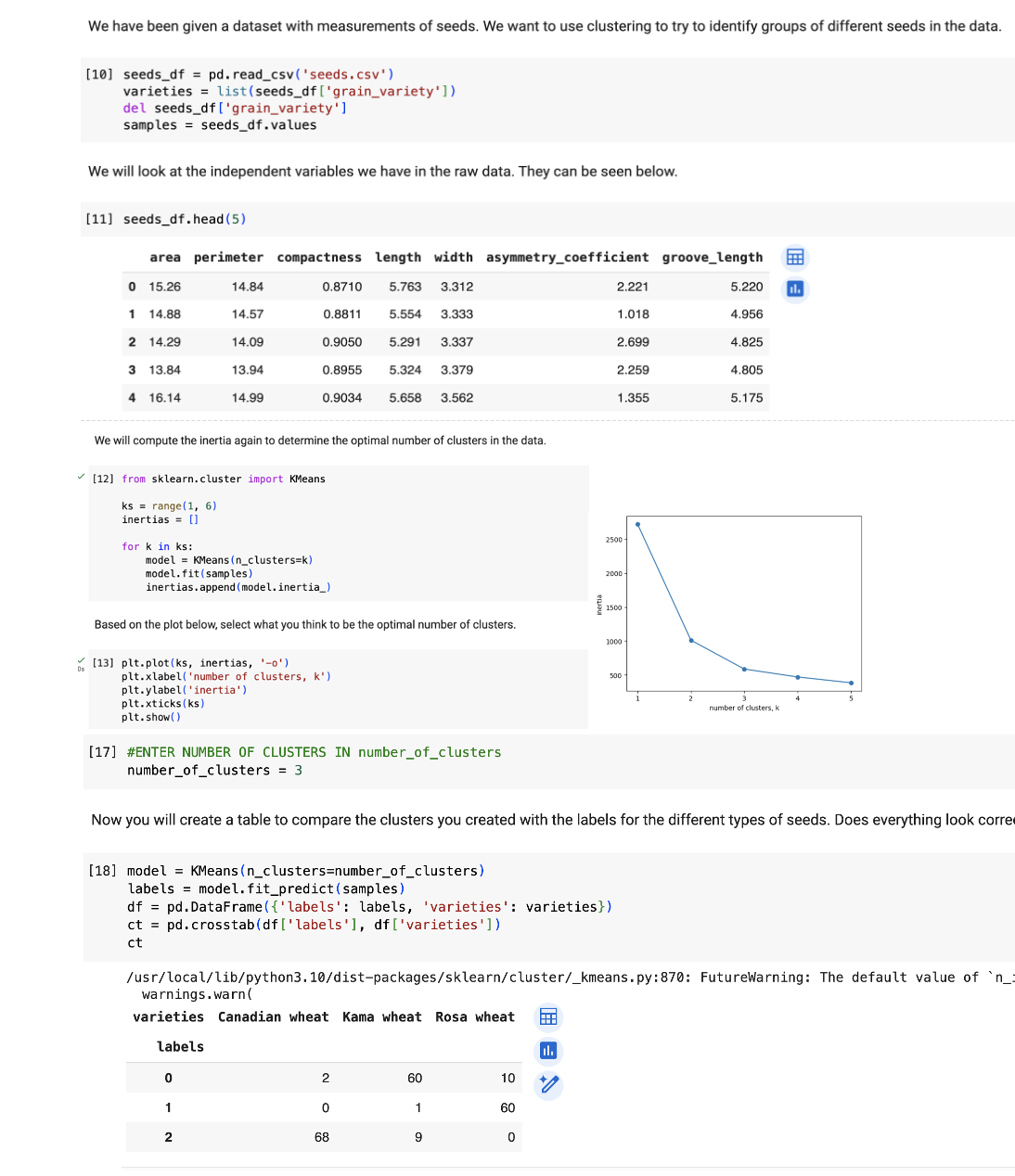  1. In the block below, please explain why the number of