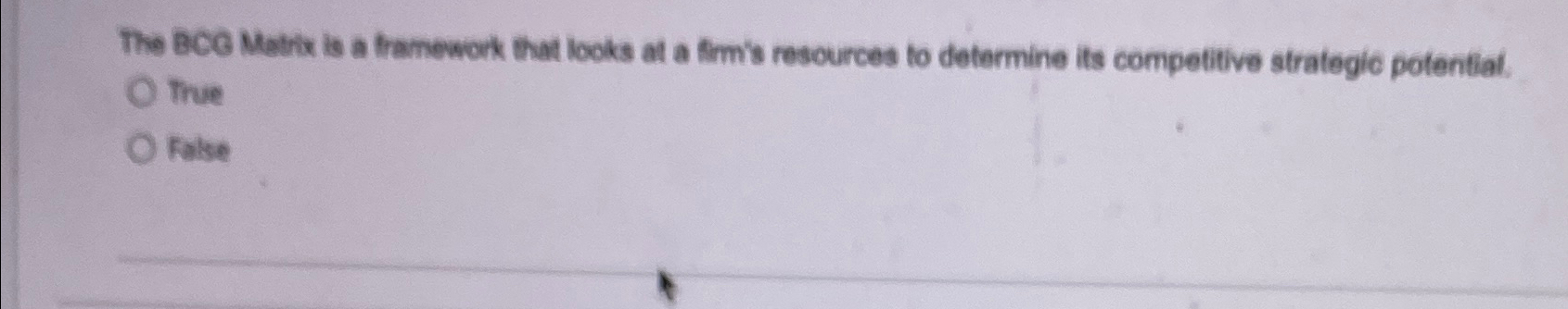  The BCO Metrix is a hamework that looks at a fim's