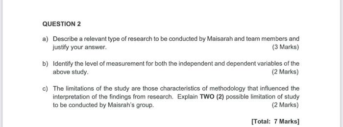 (2) questions in this section. Read the following case-study carefully and answer