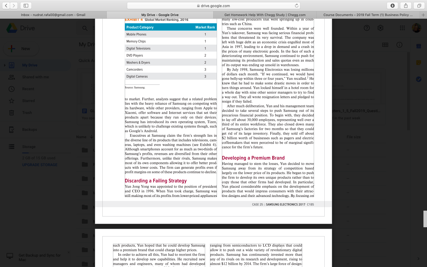 Help With Chegg Study | Chegg.com Course Documents - 2019 Fall Term
