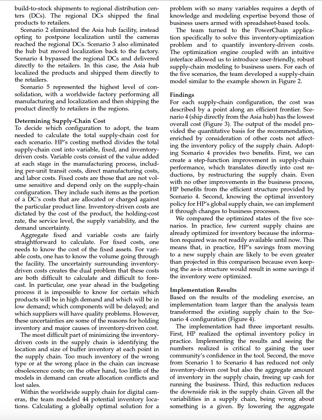 and Figure 4. Thanks! Optimizing the Digital Camera Business Digital imaging is