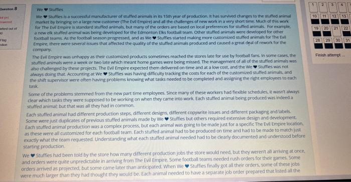 urgent We stafies: We stulfies is a successhal manufocturer of stuffed animals