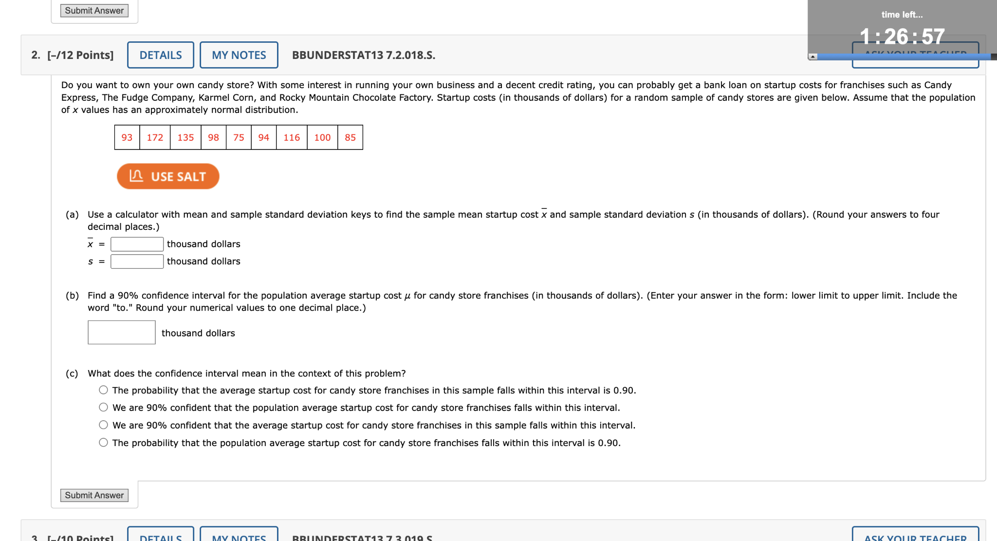 Note : focused this line- send me answer in type form strictly