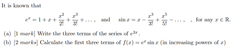 It is known that -+ 2! +. .., and sin r