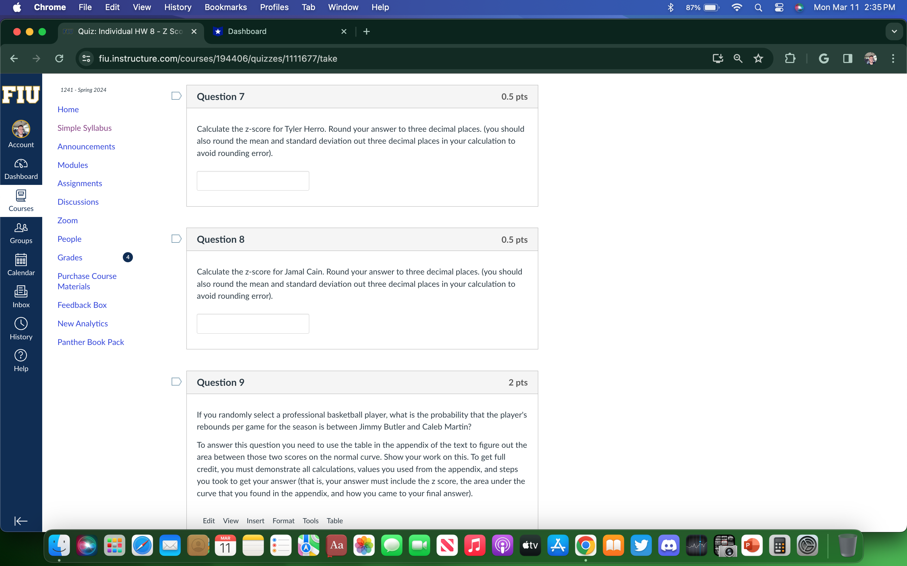 11:59pm FIU 1241 - Spring 2024 D 0 Minutes, 24 Seconds Below