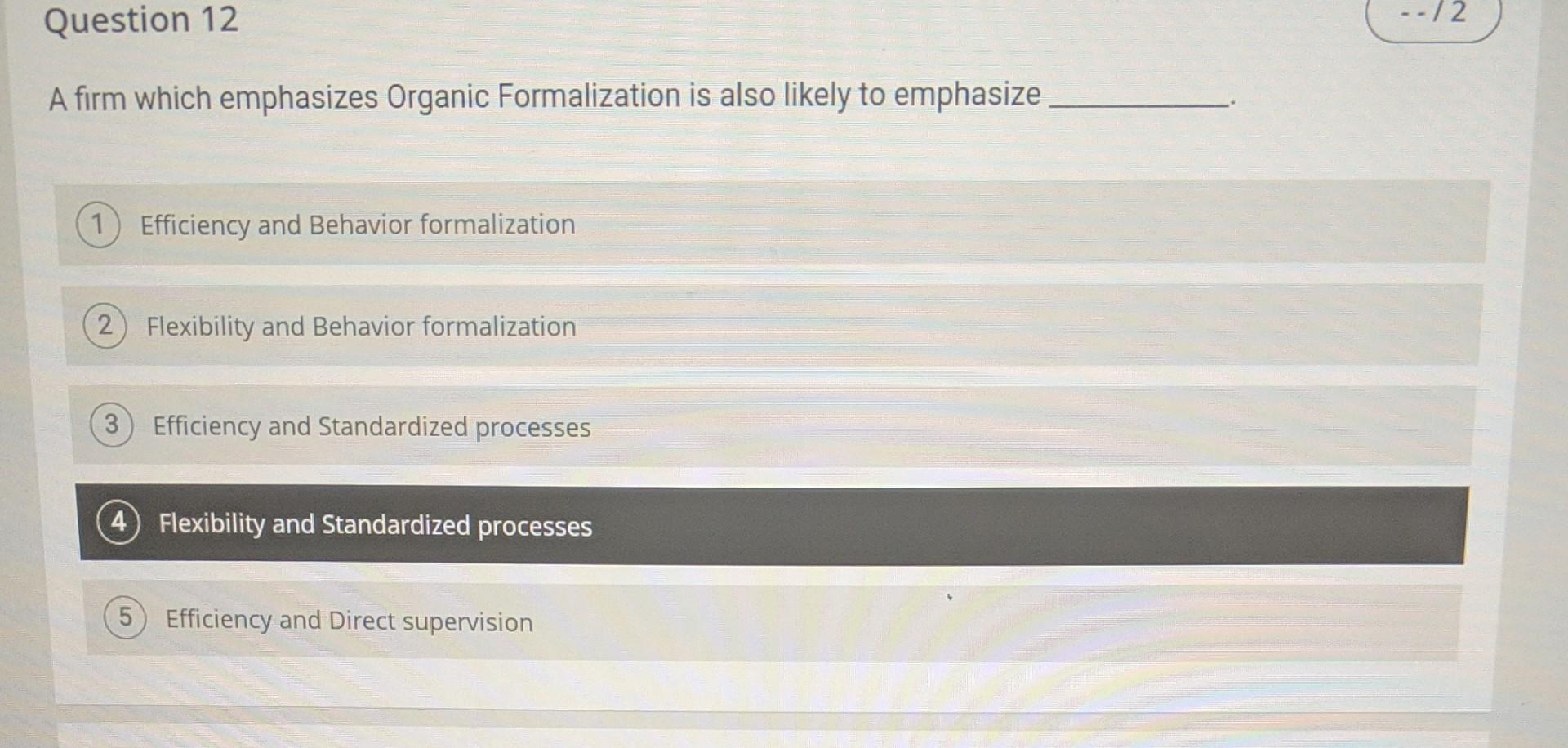 training, the firm is likely to increase its level of decentralization. Horizontal