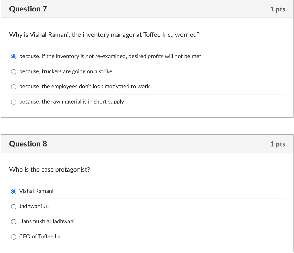 the firm expects." Ramani's task was to prepare a comprehensive forecasting and