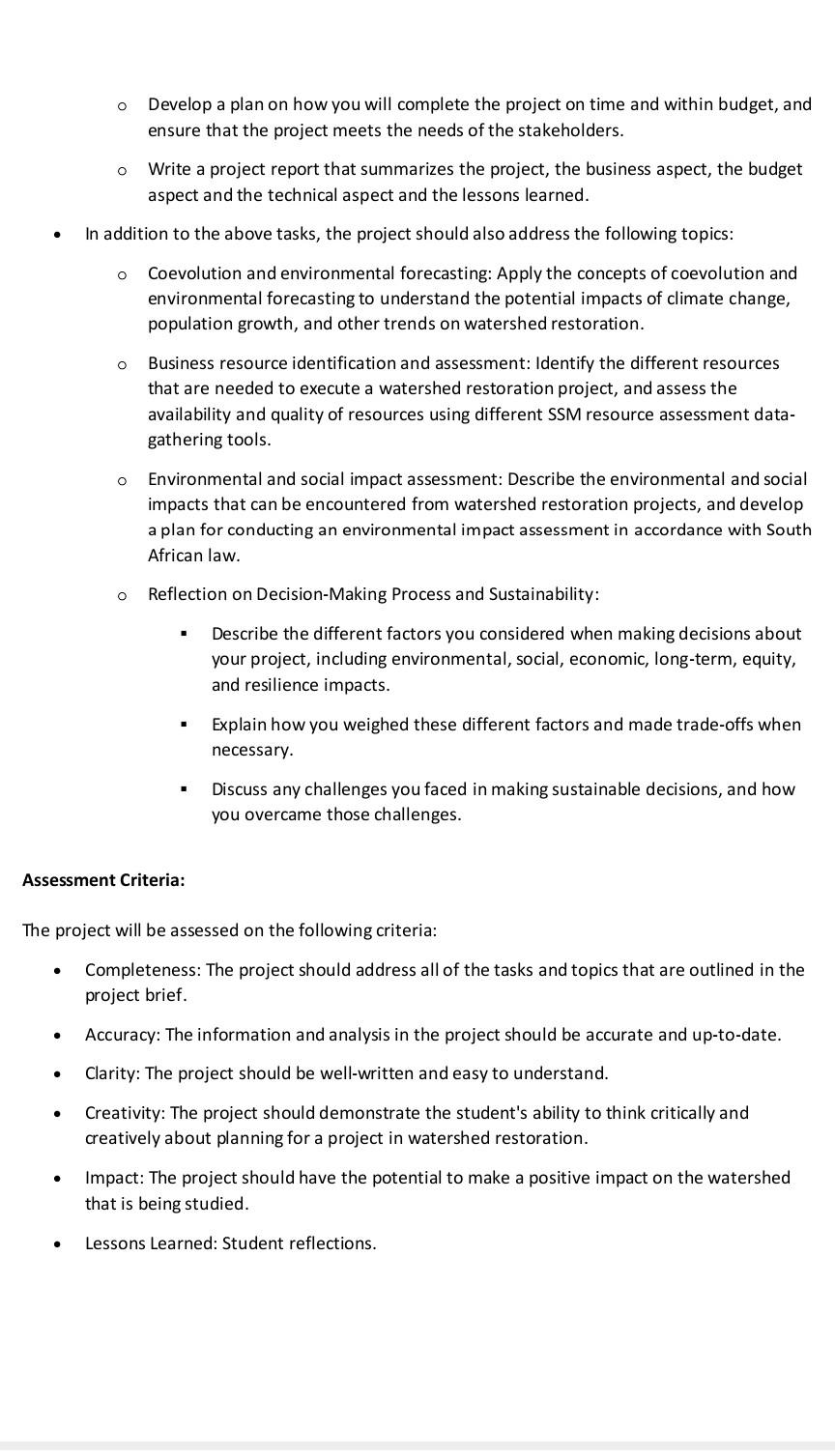 thoroughly go through every heading and write the final report. I am