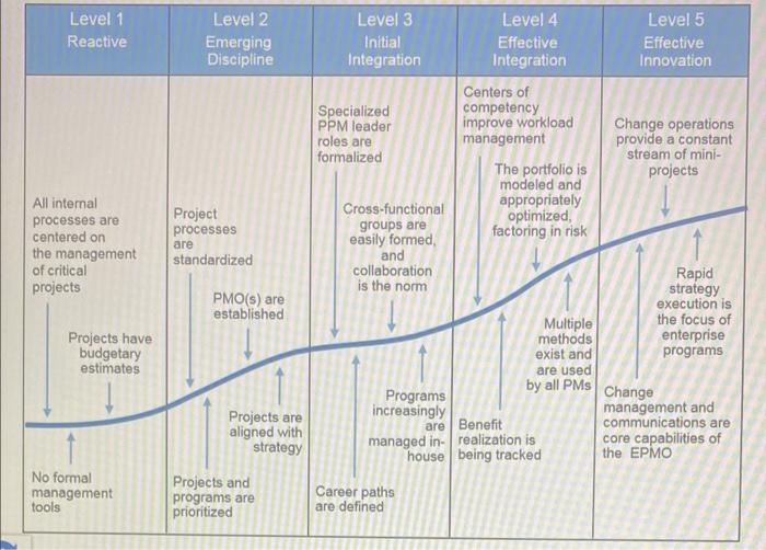 as the Gartner ITScore PPM Maturity model and the Jeffery and Leliveld's