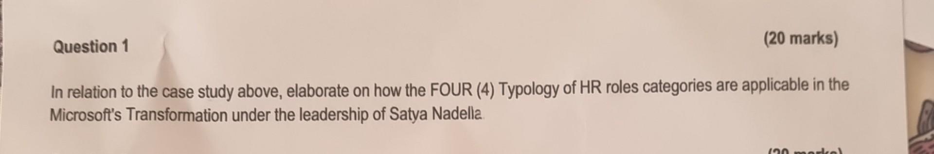  In relation to the case study above, elaborate on how the