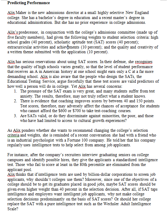 Case Study : Question : Explain any four (4) behavioural sciences disciplines
