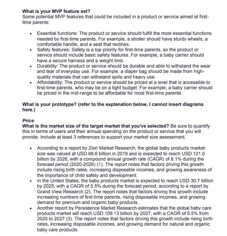 your new startup company by identifying and analyzing a problem, your competition,