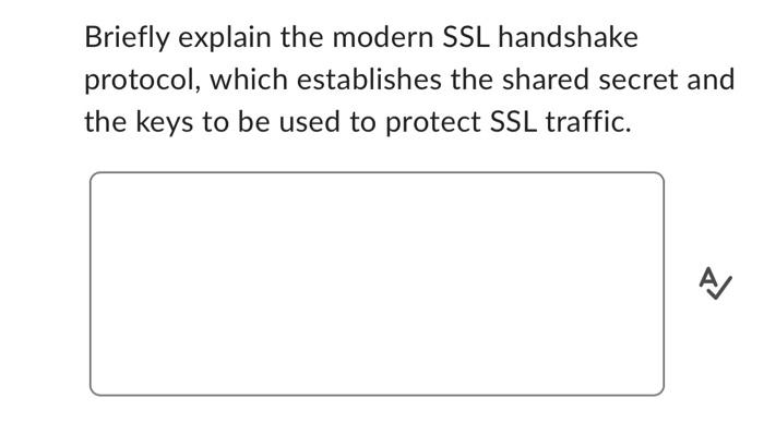 SSL certificate. Which of the following may be true? Select all that