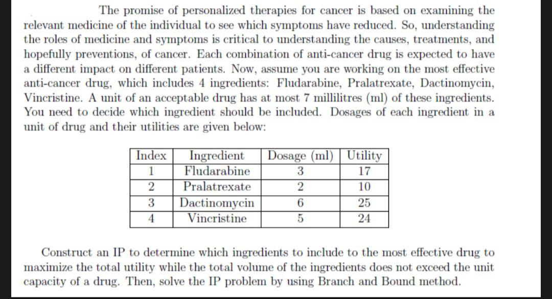  can you solve the question using branch and bound method ?