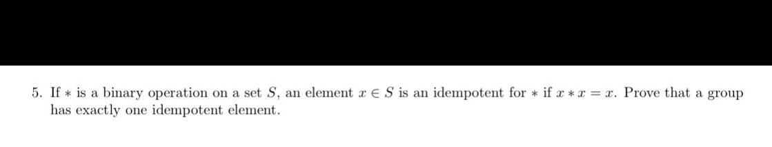 This is for abstract algebra class. Please show me all the details