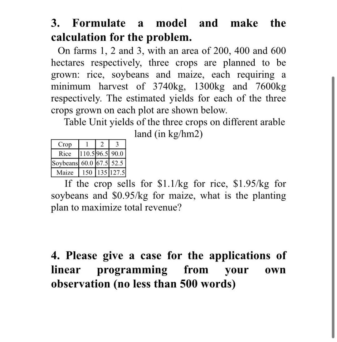 calculation for the problem. A logistics company has a large business of