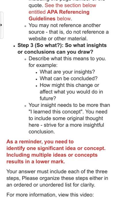 Podcast #31 with Colleen McCann After watching the discussion, identify one significant