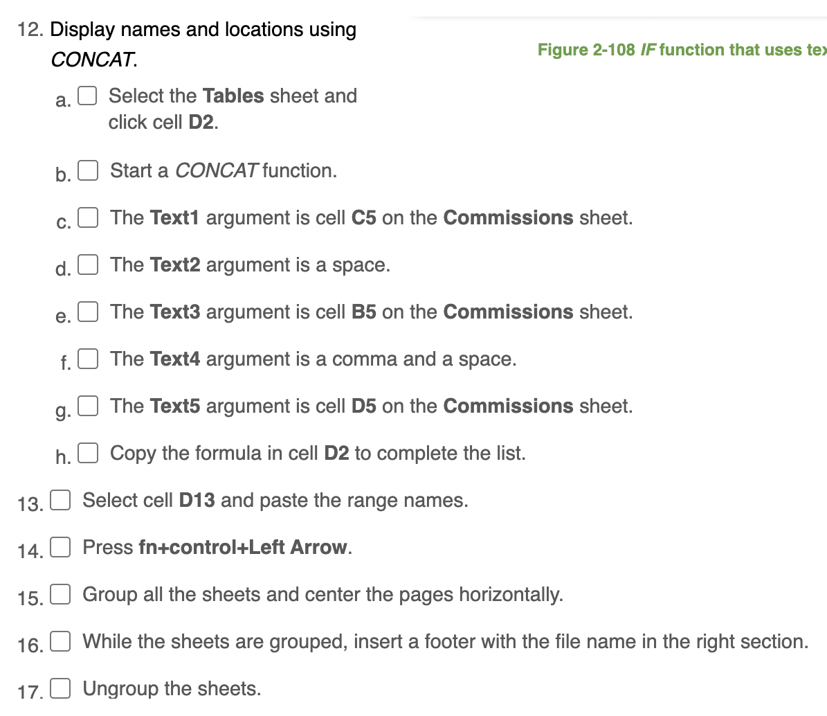 C18. Figure 2-107 Use parentheses to set the arithmetic order d. Determine
