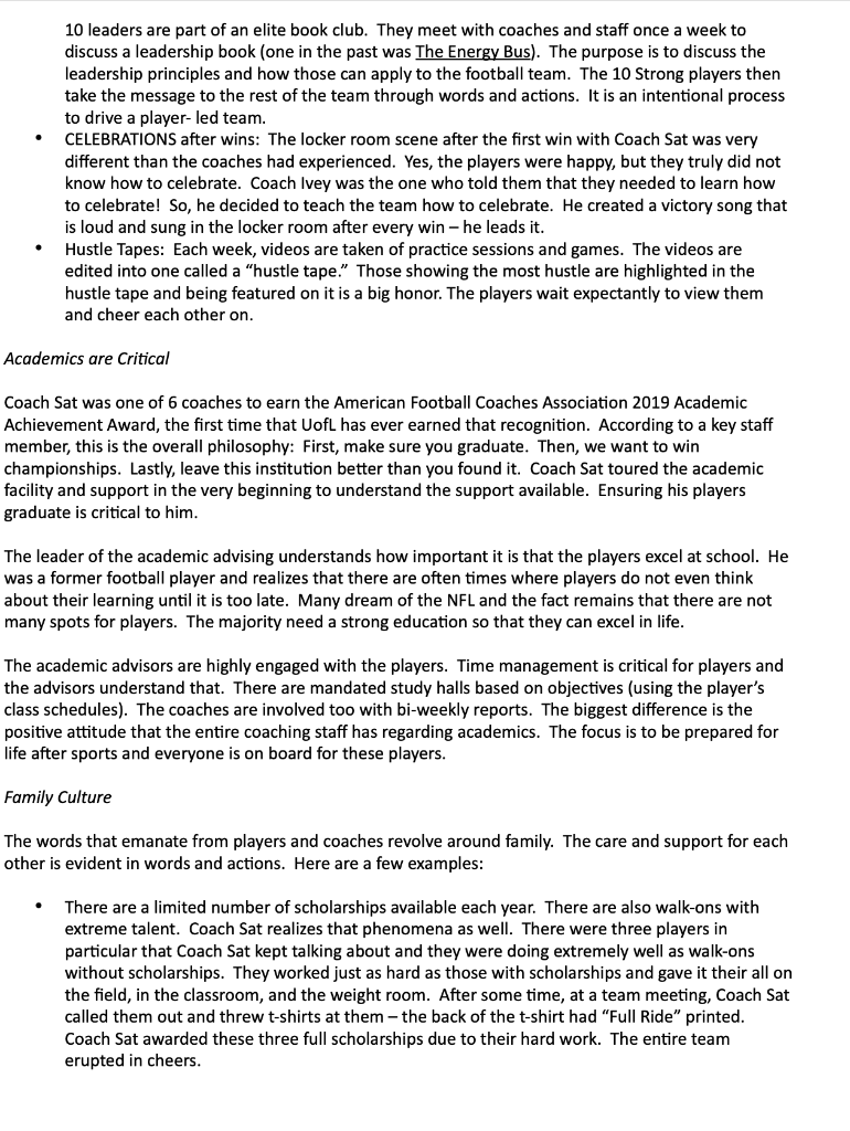 three types and how it was done -Supportive Context - discuss the