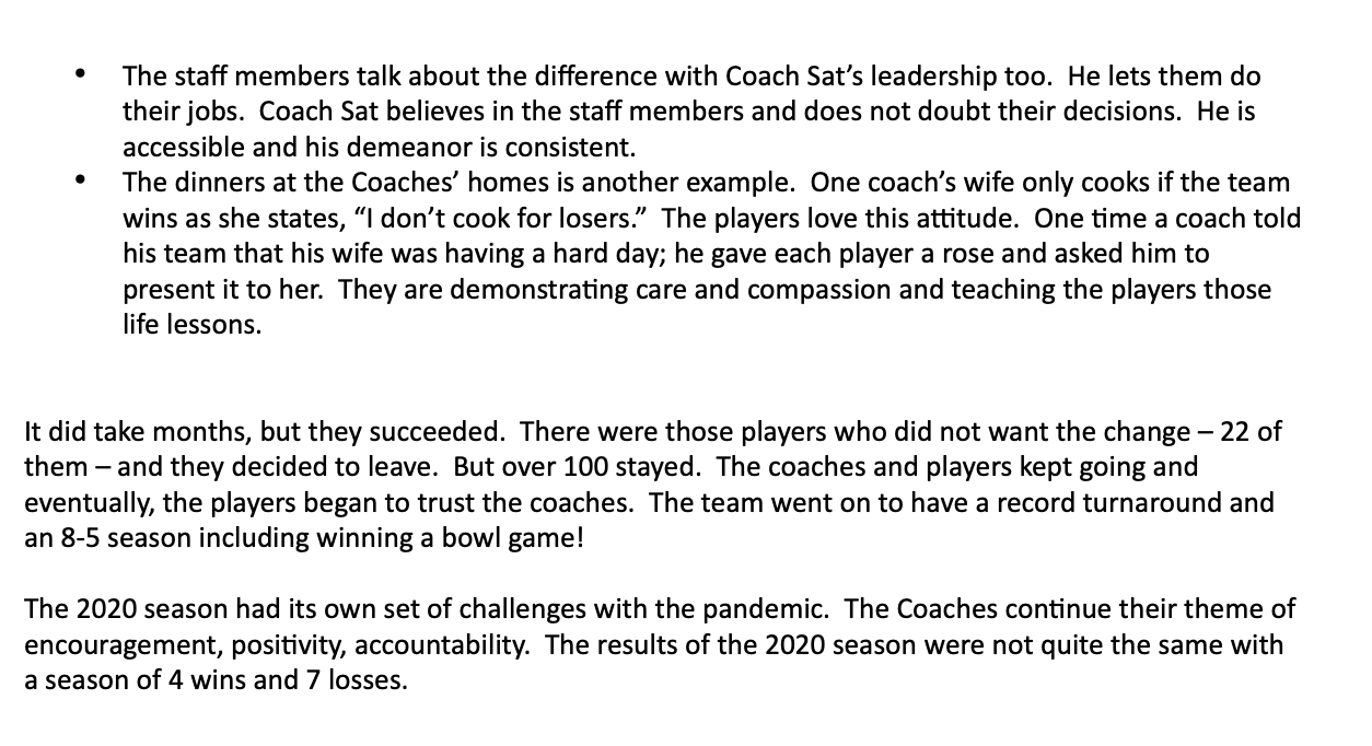 three types - educational, reward, and informational - how this showed up.