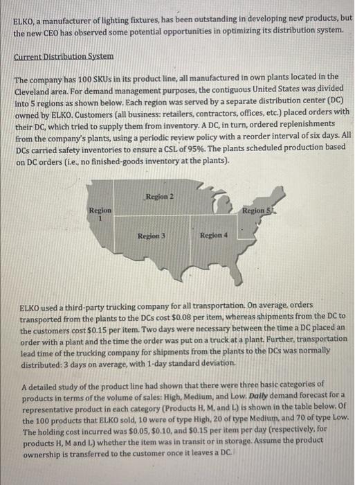 with the following recommendation: Build a centralized distribution center (CDC) near Chicago,