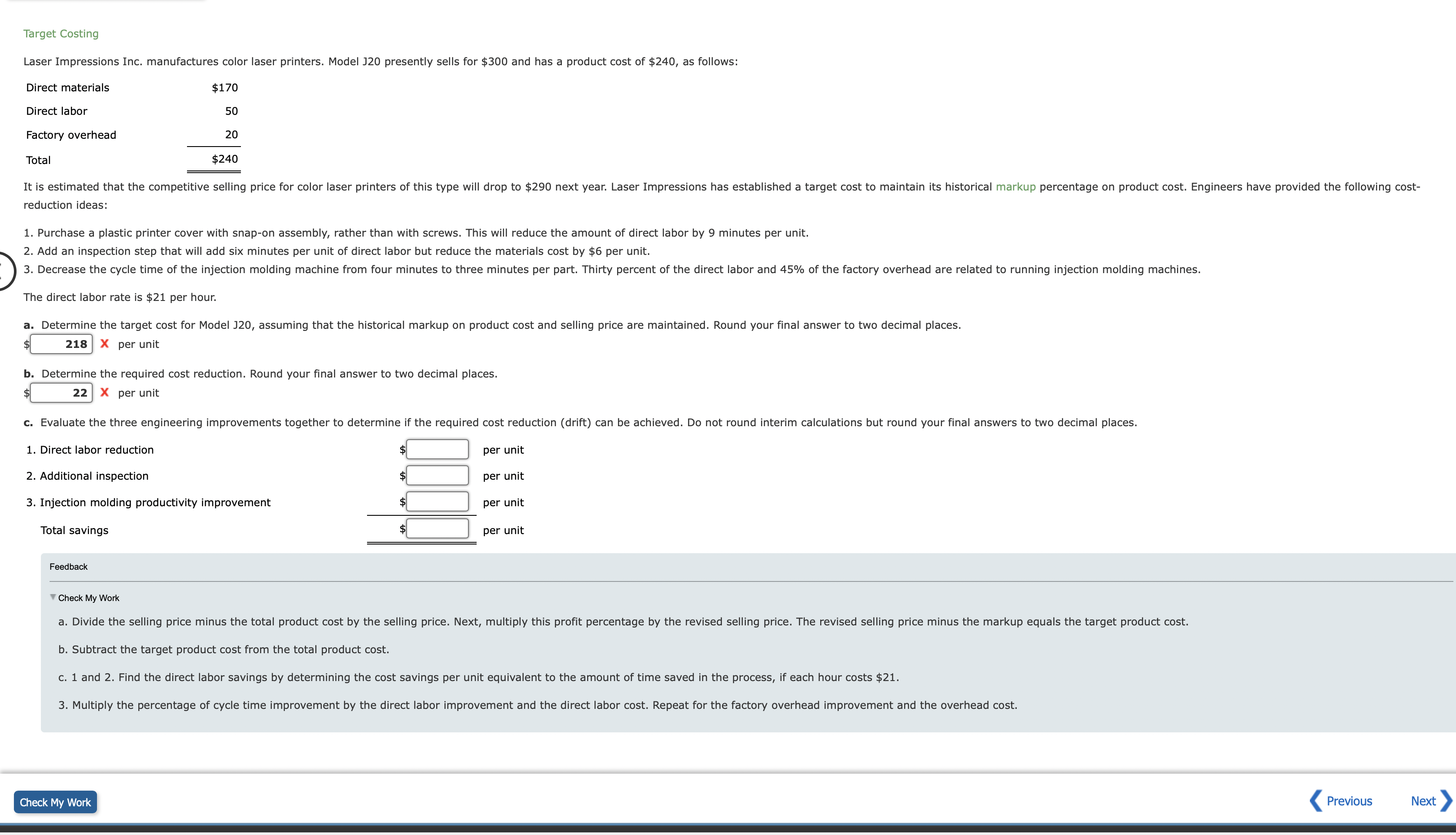 reduction ideas: 1. Purchase a plastic printer cover with snap-on assembly,