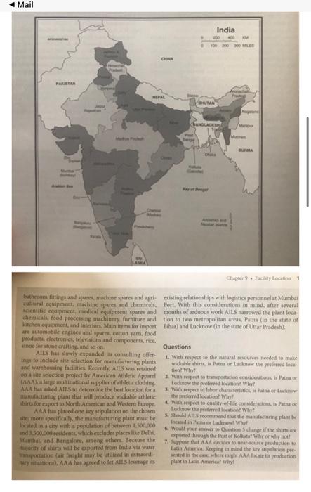 Lucknow and Mumbai as well as between Patna and Mumbai . Question
