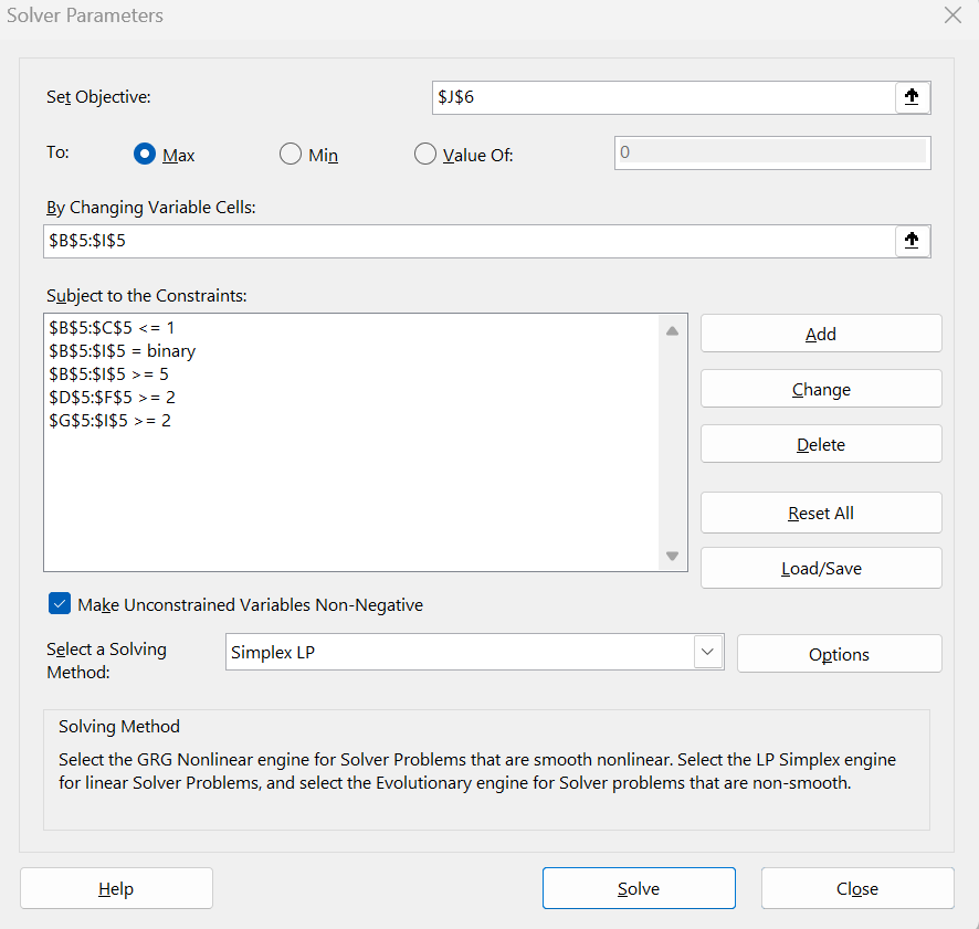 shown in the following table. The client agrees to this list but