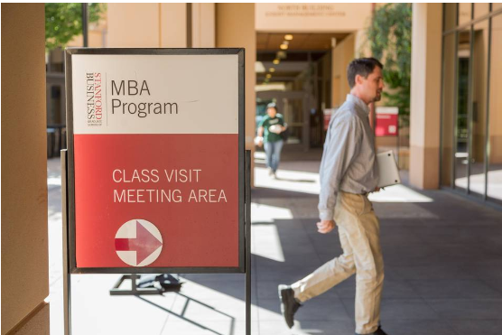 Matt Grant, a part-time MBA student, is developing a free publication