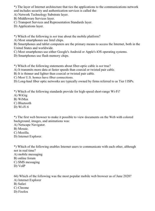 a shopping cart. D) credit card processing ") All of the following